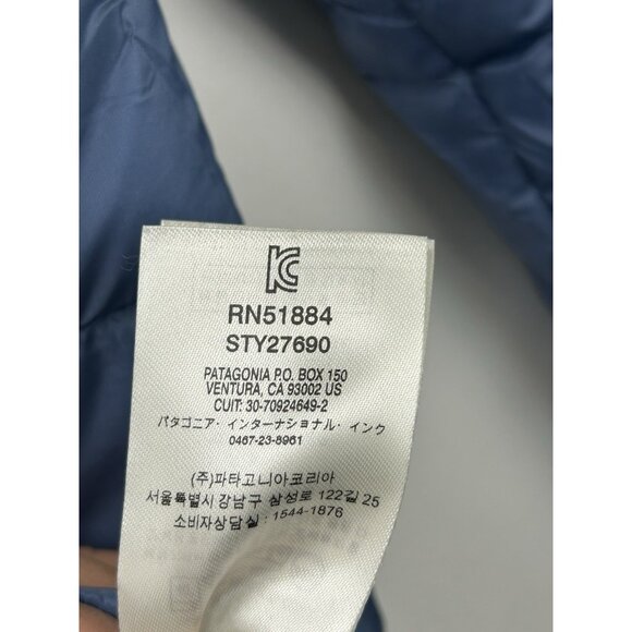 Patagonia Women’s Small Nano Puff Insulated Jacket Current Blue - Picture 7 of 16
